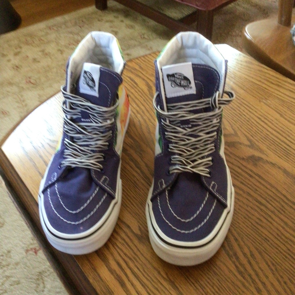 Vans Off the Wall X Crayola  SK-8 Hi Mashup Melt sz Womens 5.5